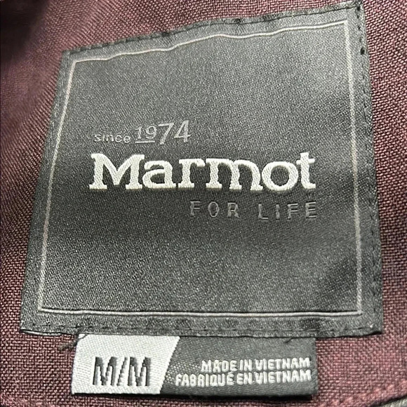 Marmot Women's Plum Jacket Size Medium Zipper Pockets Warm Coat Winter Spring - Picture 7 of 14